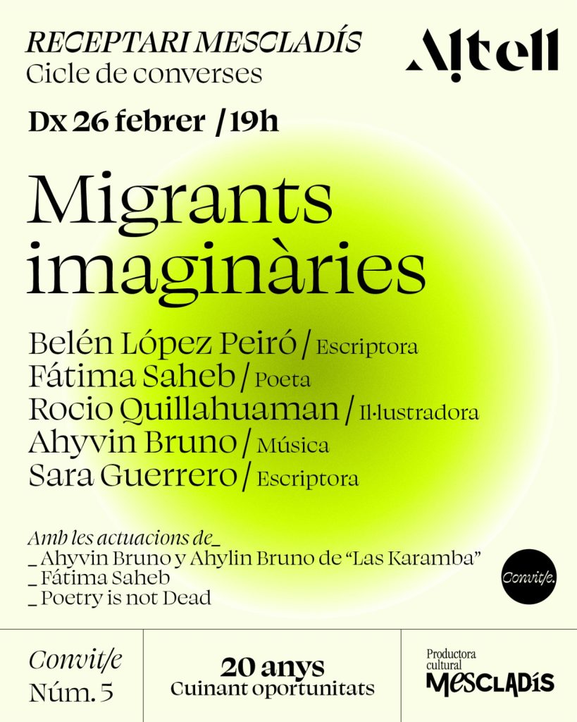Recetario Mescladís: Migrantes Imaginarias