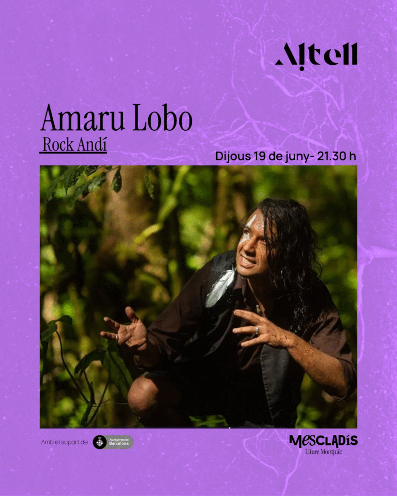 Amaru Lobo – Rock Andino – Jueves, 19 de junio –21:30 h – Altell