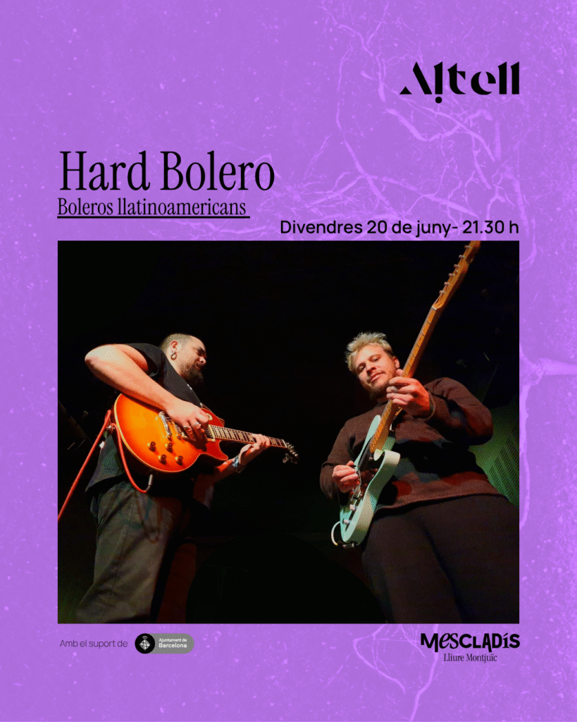 Hard Bolero – Frederico Vannini & Daniel Felices – Viernes, 20 de junio – 21:30 h – Altell