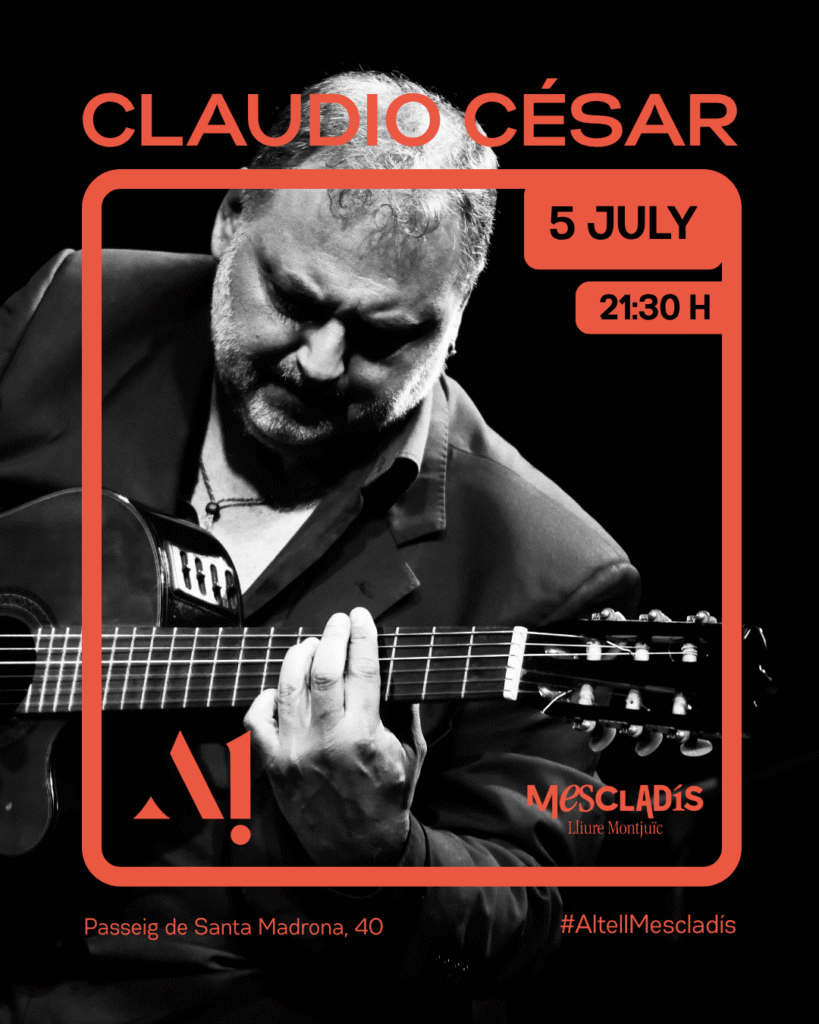 Claudio César Banda: Tango, Candombe y vida errante hecha canción.  – Sábado 5 julio- 21:30 – Altell