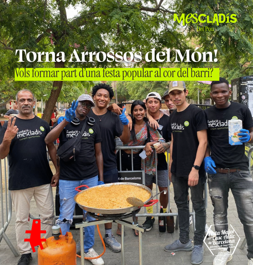 Arroces del Mundo! 20 de junio a las 18 h  – Festa Major del Casc Antic de Barcelona