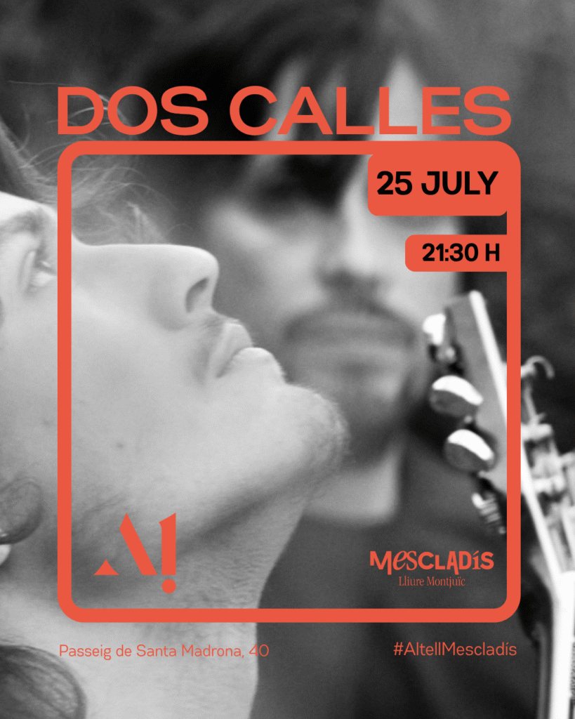 Dos Calles: Raíz Latinoamericana – Viernes 25 de julio – 21:30 – Altell