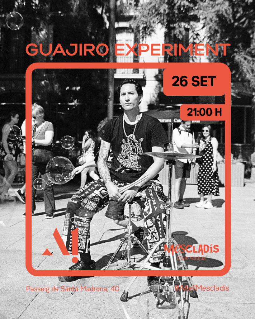 Guajiro Experiment: Latin, jazz y soul-  Viernes 26 de septiembre – 21:00 – Altell