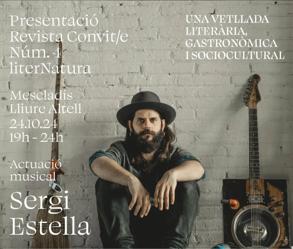 Presentación de la nueva edición de la Revista Convit/e con Sergi Estella