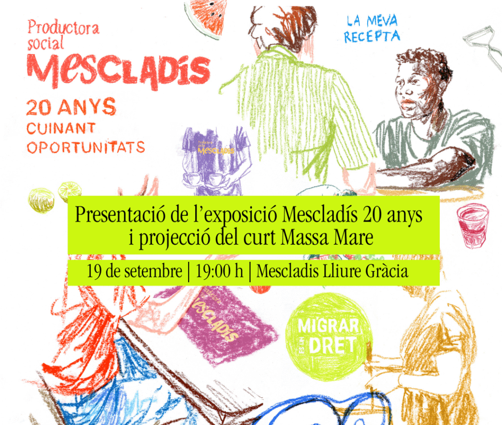 Inauguración de la Muestra por los 20 años de Mescladís y proyección del cortometraje Massa Mare