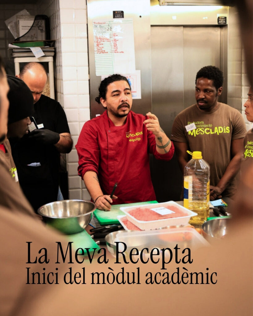 El programa Cuinant Oportunitats inicia un nou mòdul de “La Meva Recepta”.