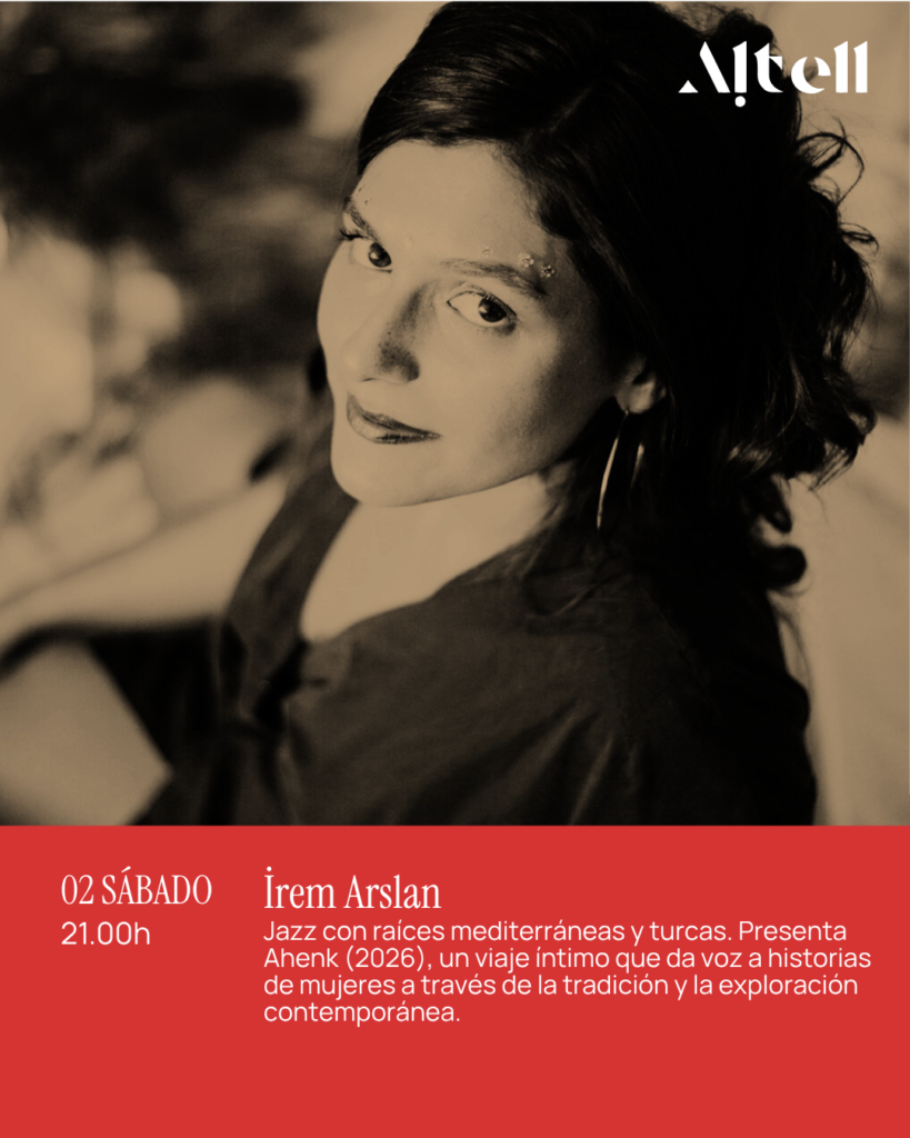 İrem Arslan- Jazz Turquía- Sábado 2 de Mayo ·   21:00 – Altell
