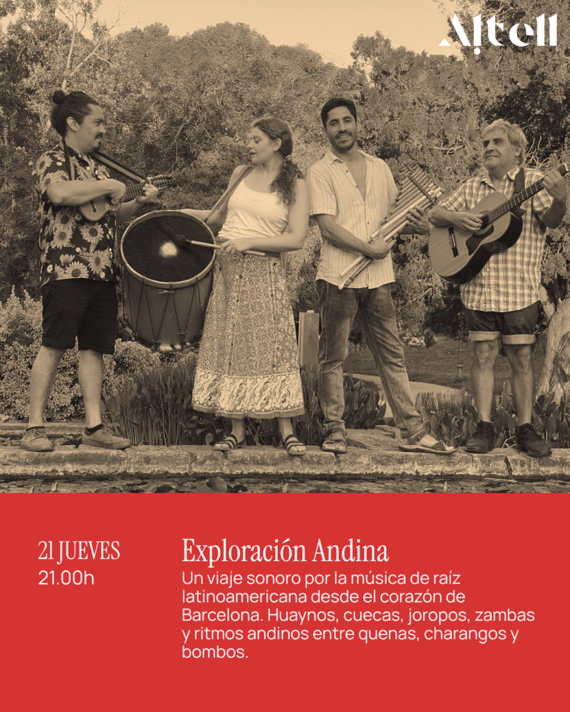 EXPLORACIÓN ANDINA. Jueves 21 de Mayo ·   21:00 – Altell