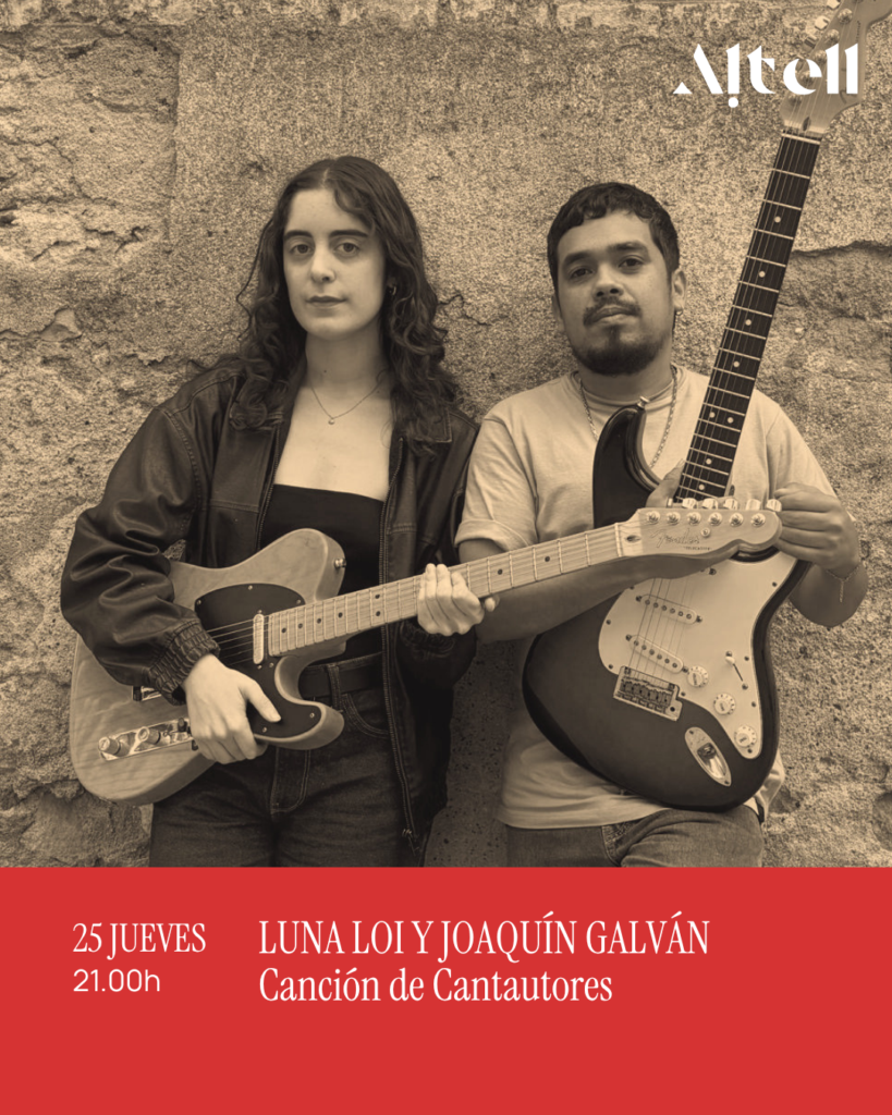 Luna Loi and Joaquín Galván. Thursday, June 25 ·   9:00 p.m. – Altell