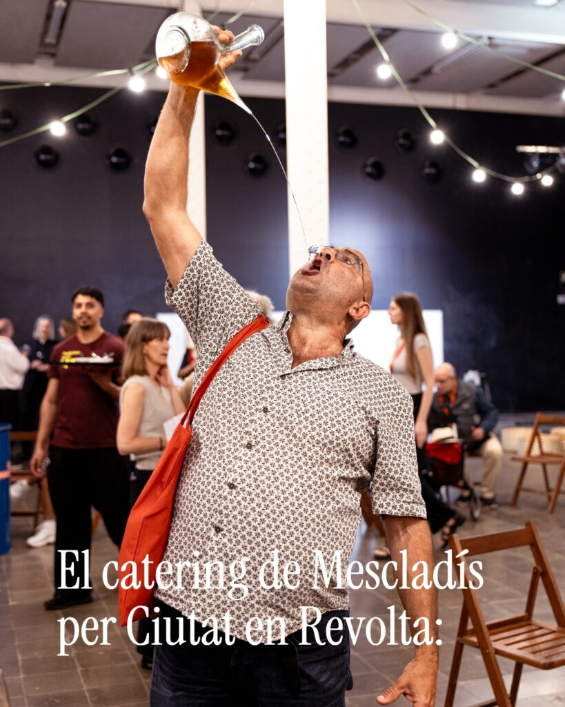 El catering de Mescladís per Ciutat en Revolta:
