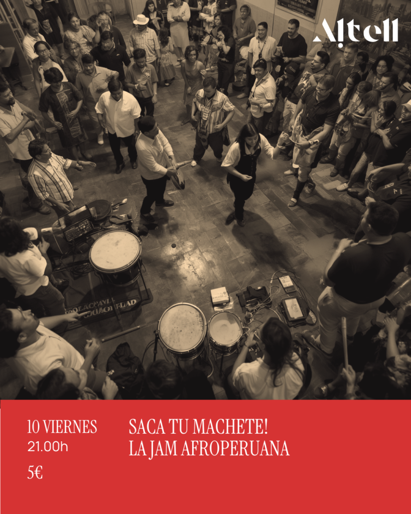 Get Your Machete Out! · Afro-Peruvian Jam – Friday, July 10 ·   9:30 p.m. – Altell