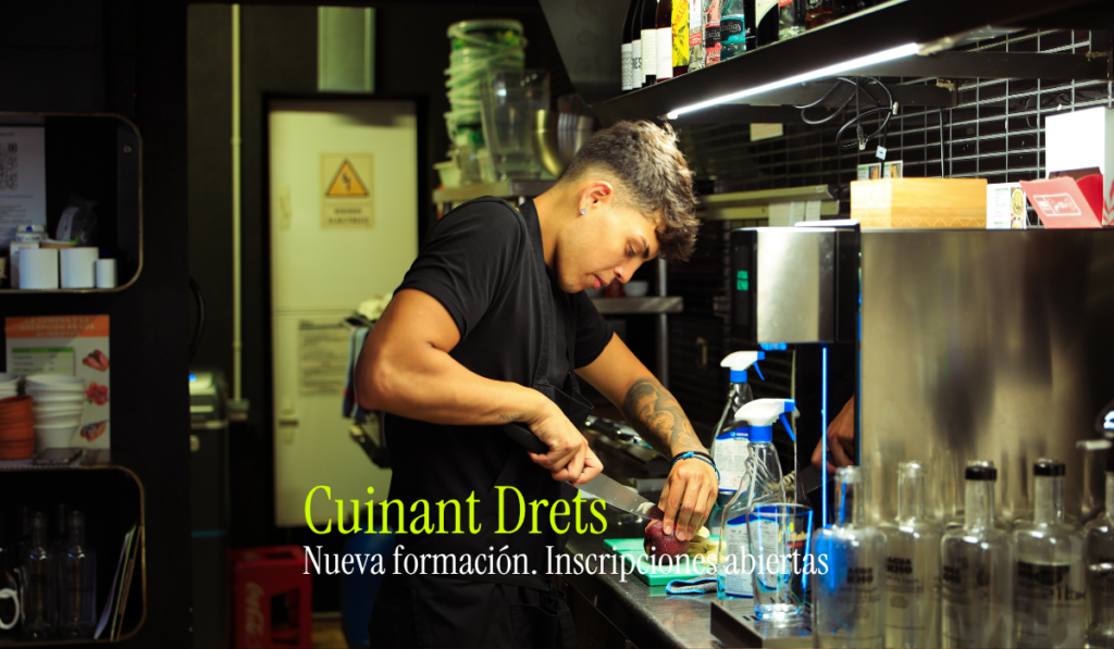 Cuinant Drets: el programa de Mescladís para el autoempleo en hostelería.